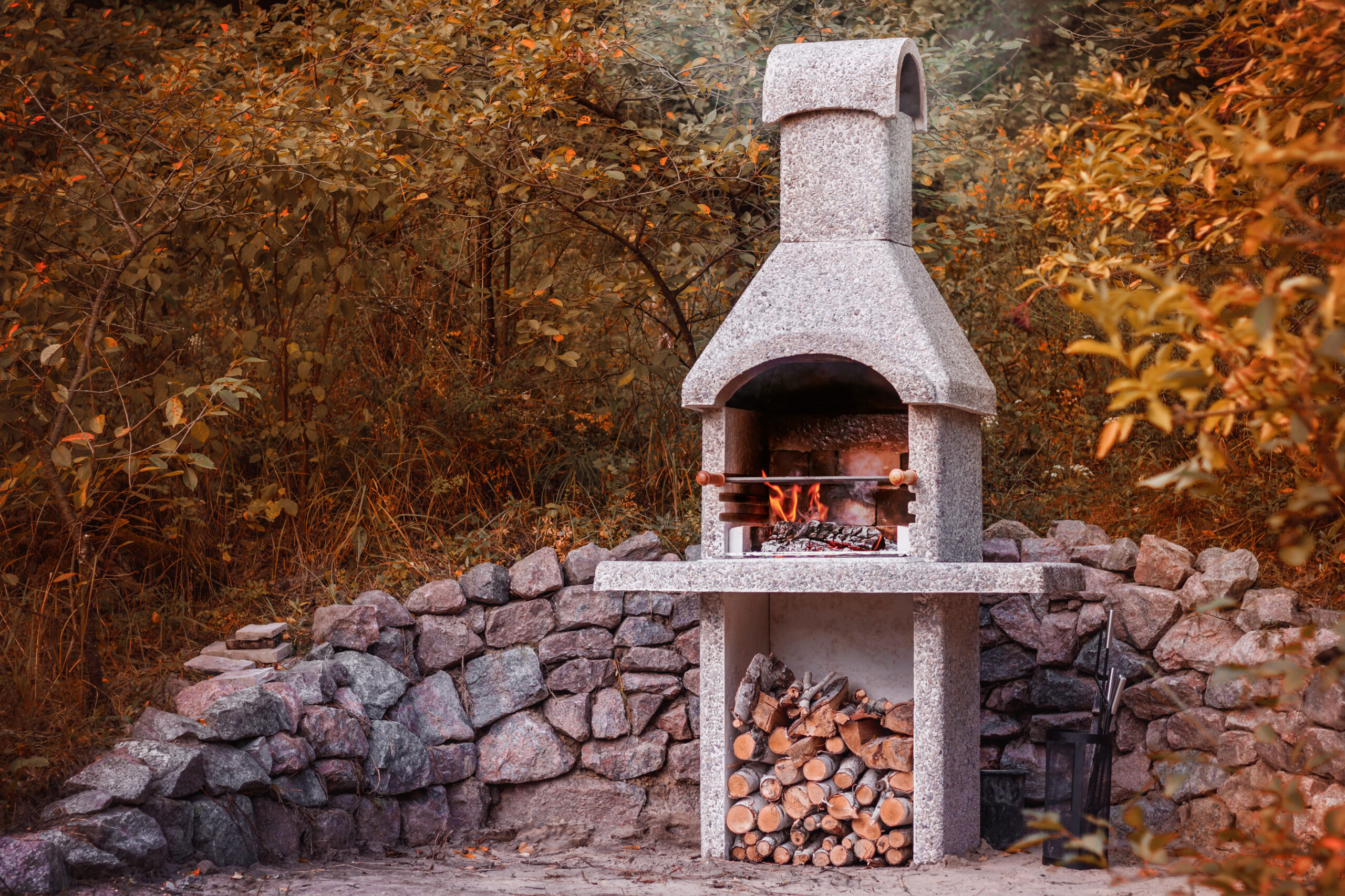 Backofen Garten
